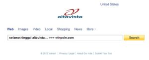 Yahoo Menutup AltaVista dan 11 Layanan Lainnya!