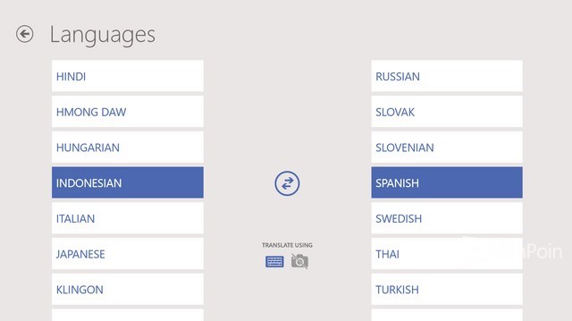 Aplikasi Bing Translator untuk Windows 8 Sudah Dirilis