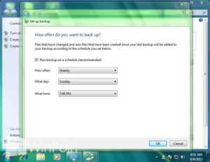 Cara Melakukan Backup Secara Otomatis di Windows 7