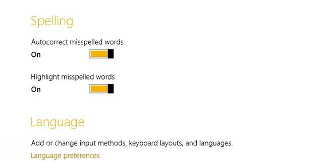 Cara Mematikan dan Menghidupkan Spell Checking di Windows 8