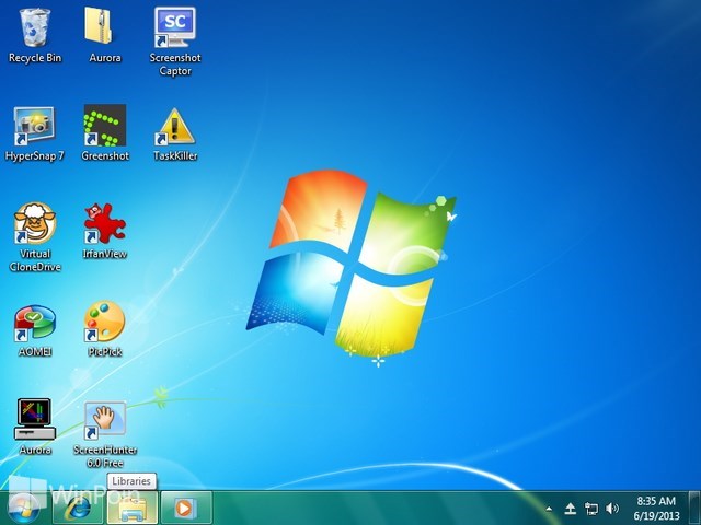 Cara Mengaktfikan dan Mematikan Taskbar Thumbnail Preview di Windows 7