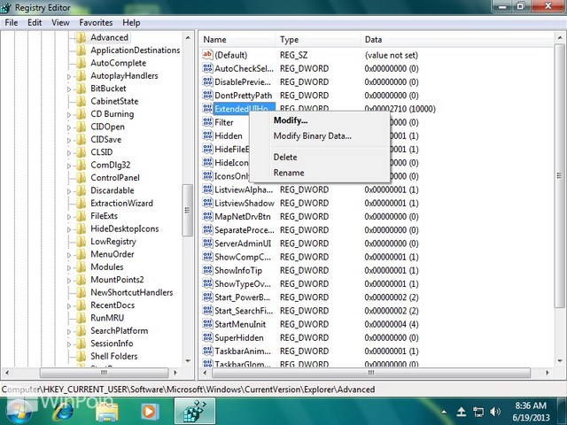 Cara Mengaktfikan dan Mematikan Taskbar Thumbnail Preview di Windows 7