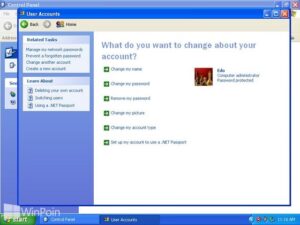 Cara Membuat Password Komputer Windows XP