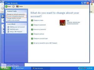 Cara Membuat Reset Password Disk di Windows XP