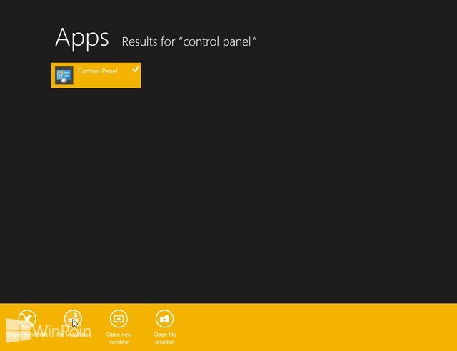 Cara Membuka Control Panel di Windows 8