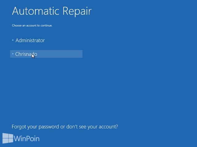 Cara Memperbaiki Startup Windows 8 Menggunakan Automatic Repair