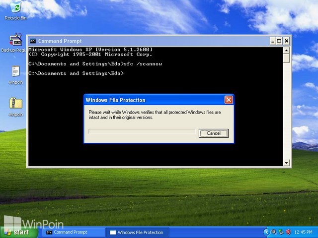 Panduan Untuk Fitur Memperbaiki Windows XP 