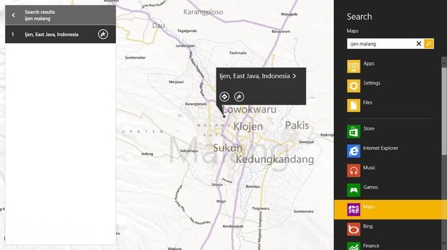 Cara Menentukan Aplikasi Apa Saja yang Digunakan untuk Pencarian Windows 8