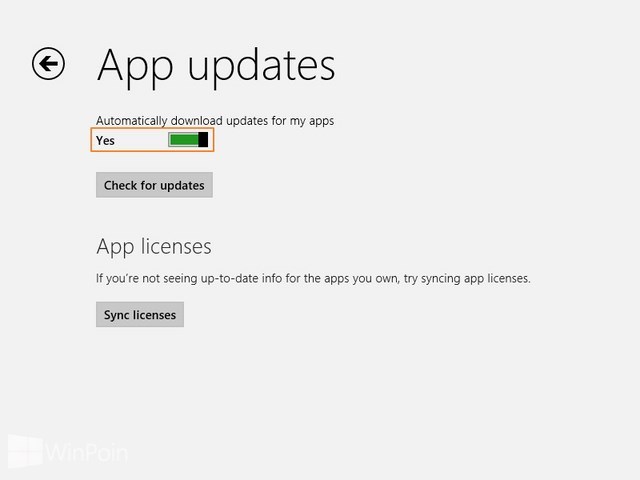 Cara Mengaktifkan dan Mematikan Update Otomatis Aplikasi Windows Store