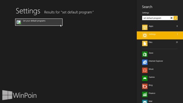 Cara Mengatur Default Program di Windows 8