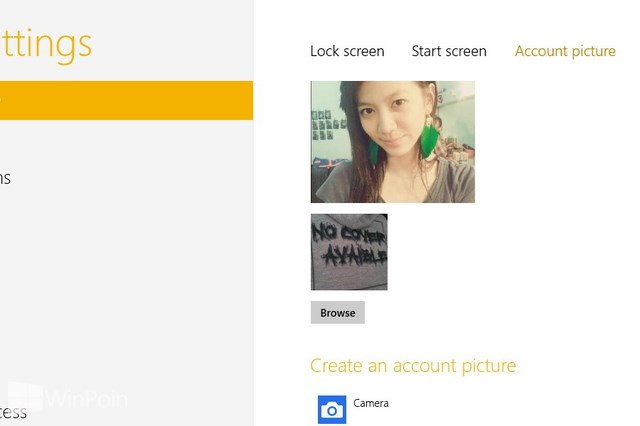 Cara Mengganti Foto Akun di Windows 8