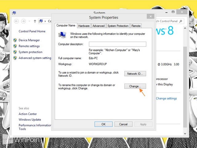 Cara Mengganti Nama Komputer di Windows 8