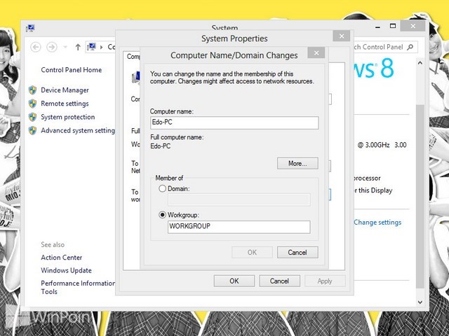 Cara Mengganti Nama Komputer di Windows 8