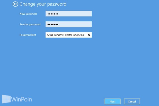 Cara Mengganti Password Akun Lokal di Windows 8