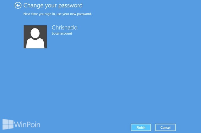 Cara Mengganti Password Akun Lokal di Windows 8