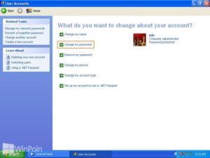 Cara Mengubah Password Komputer di Windows XP