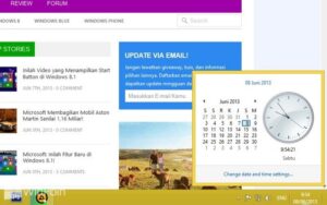 Cara Mengubah Time Zone di Windows 8