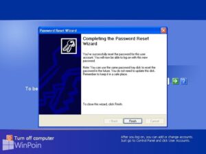 Cara Reset Password Disk di Windows XP