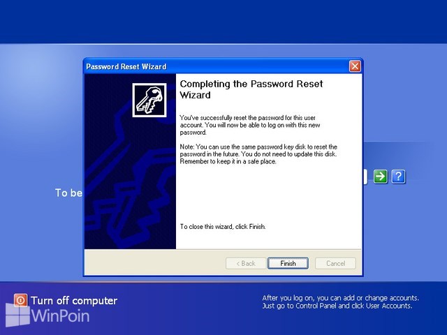 Cara Reset Password Disk di Windows XP