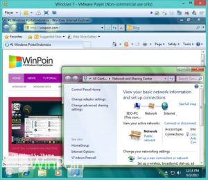 Cara Menghubungkan Koneksi Internet ke Komputer Virtual VMware Player