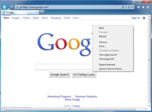 Google Menghentikan Pengembangan Chrome Frame untuk IE
