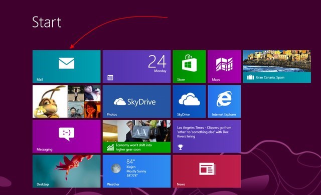 Cara Menggunakan Fitur Email di Windows 8