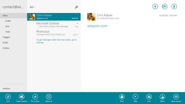 Cara Menggunakan Fitur Email di Windows 8