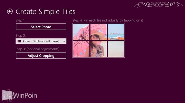 Review Aplikasi Custom Tile Maker Windows 8: Aplikasi Live Tile Photo Gallery