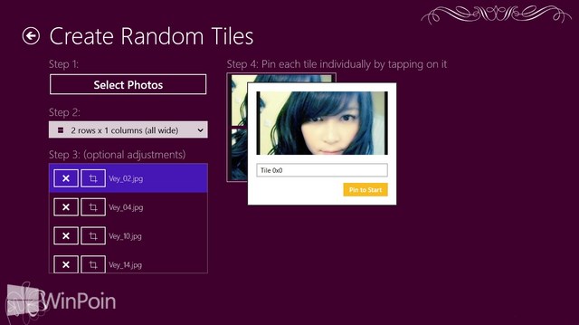 Review Aplikasi Custom Tile Maker Windows 8: Aplikasi Live Tile Photo Gallery