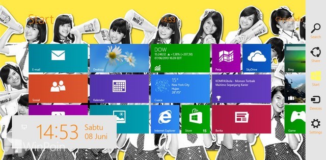 Review Apalikasi Decor8 Windows 8: Aplikasi yang Mempercantik Start Screen