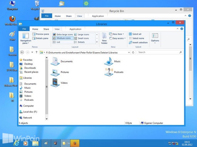 Download Kumpulan Tema Windows 8 Untuk Windows XP