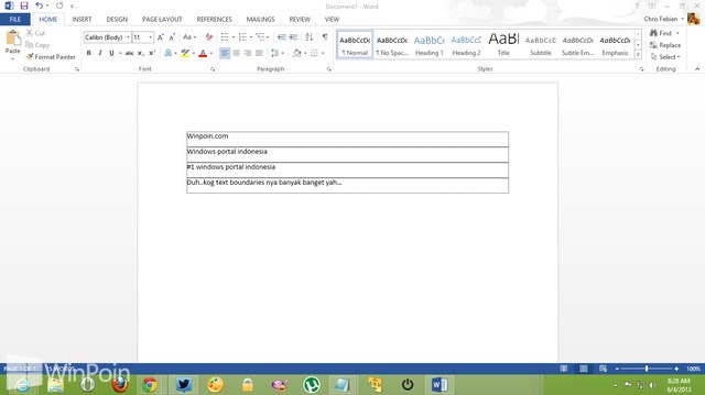 Cara Mengatasi Masalah Text Boundaries Yang Lebay Di Word 2013 Winpoin