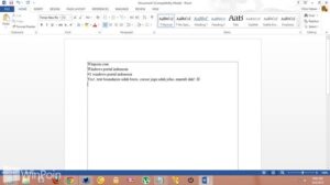 Cara Mengatasi Masalah Text Boundaries yang Lebay di Word 2013