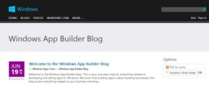 Microsoft Merilis Windows App Builder Blog