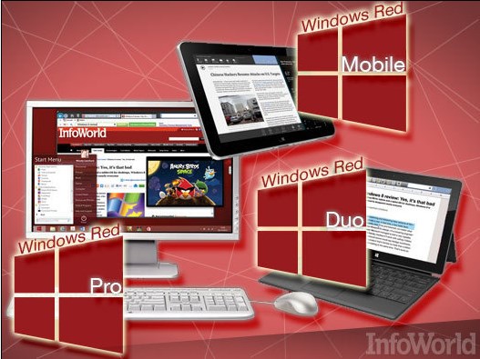 Inilah Windows Red: Konsep Perbaikan Total untuk Windows Blue