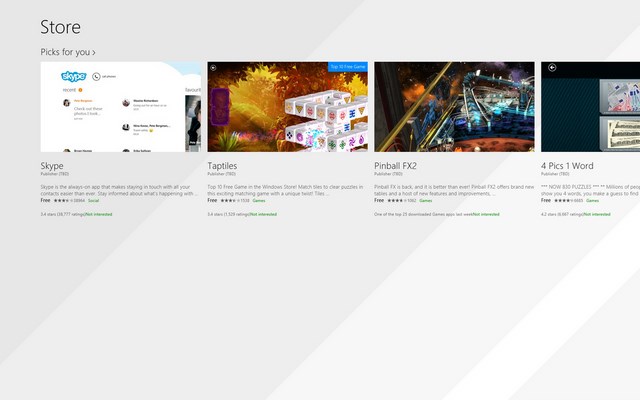 Windows Store di Windows 8.1 versi Leaked Sudah Bisa Diakses!