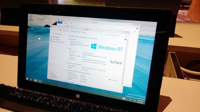 Windows RT 8.1 Preview Terlihat di Event BUILD 2013