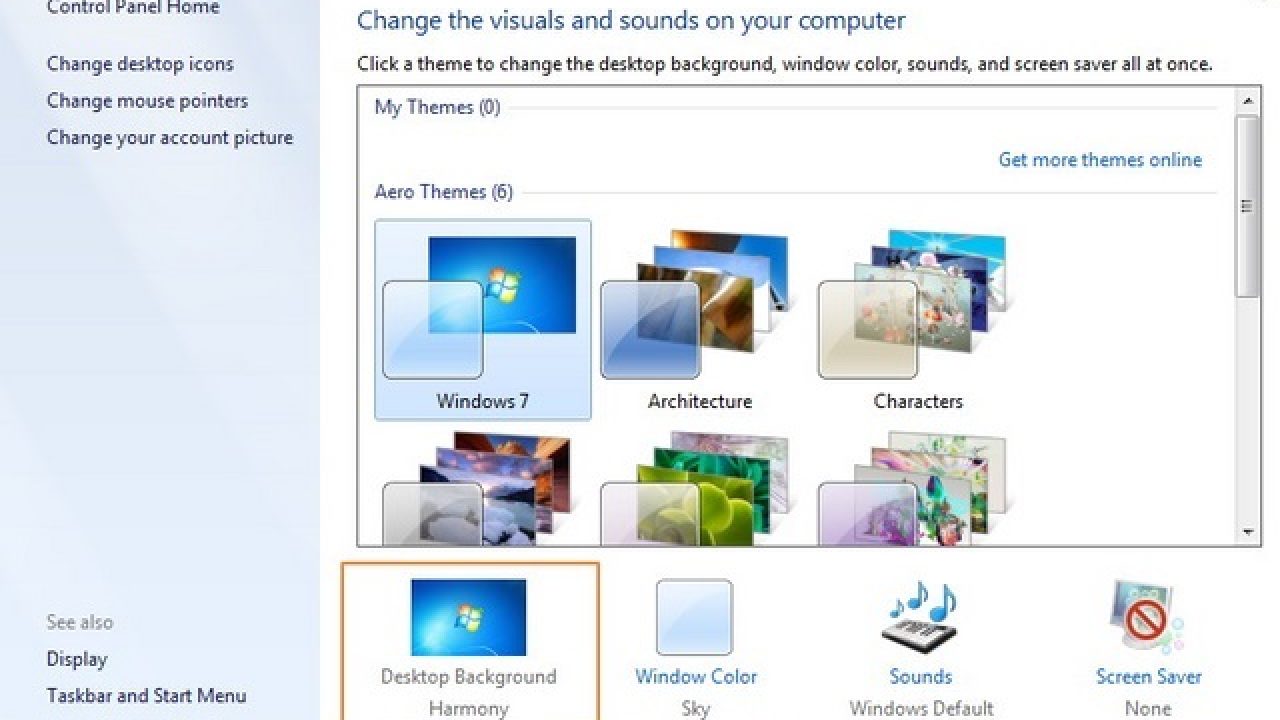 Cara Tidak Bisa Mengganti Background Desktop di Windows 7 | WinPoin