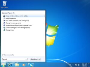 Cara Tidak Bisa Mengganti Background Desktop di Windows 7