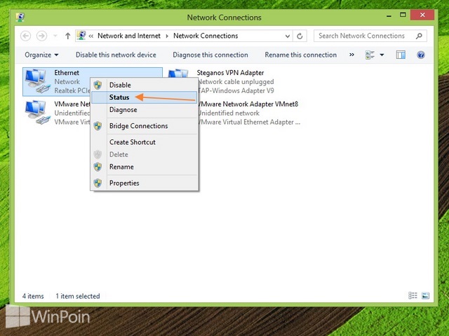 Cara Mengetahui Ip Address Di Windows 8 Winpoin