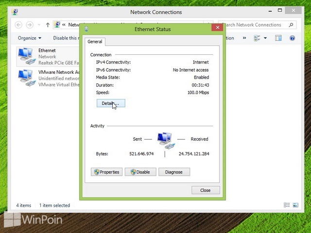 Cara Mengetahui IP Address di Windows 8