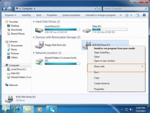 Cara Mematikan dan Mengaktifkan Fitur Burning CD atau DVD Windows 7