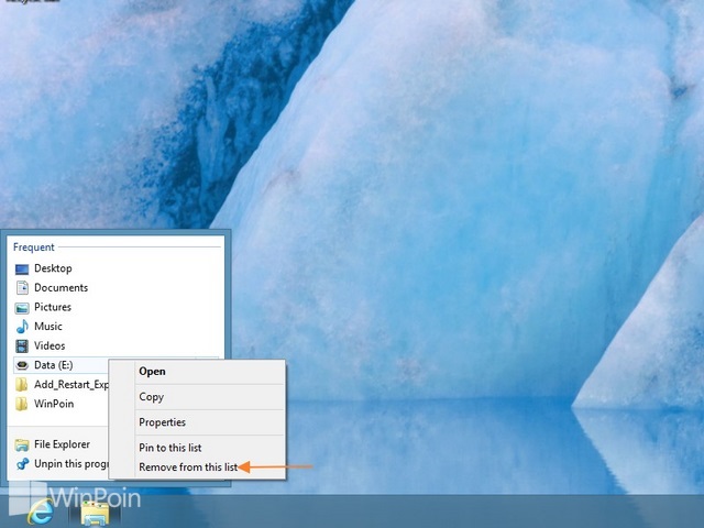 Cara Membersihkan Jump Lists di Windows 8