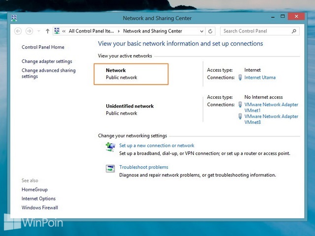 Cara Mengatur Network Menjadi Public atau Private di Windows 8