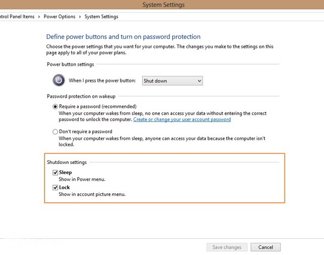 Cara Menambah atau Menghapus Sleep atau Hibernate dari Menu Power Option di Windows 8