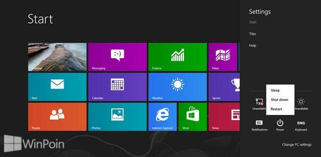 Cara Menambah atau Menghapus Sleep atau Hibernate dari Menu Power Option di Windows 8