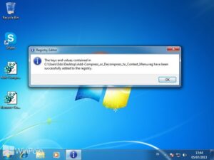 Cara Menambahkan NTFS Compress dan Decompress Pada Klik Kanan di Windows 7