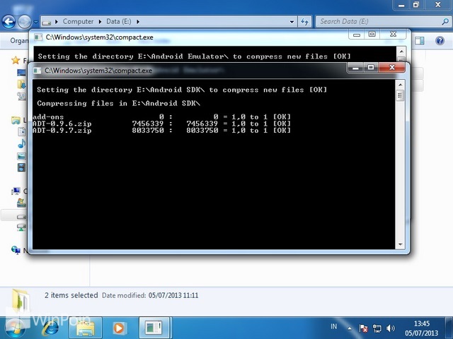 Cara Menambahkan NTFS Compress dan Decompress Pada Klik Kanan di Windows 7 