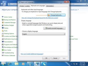 Cara Menampilkan Language Bar di Windows 7