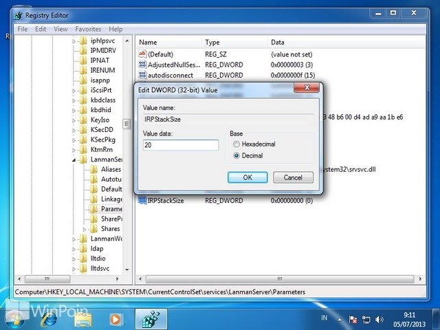 Cara Mengatasi LAN Error 0x8007046a Antara Windows XP dan Windows 7